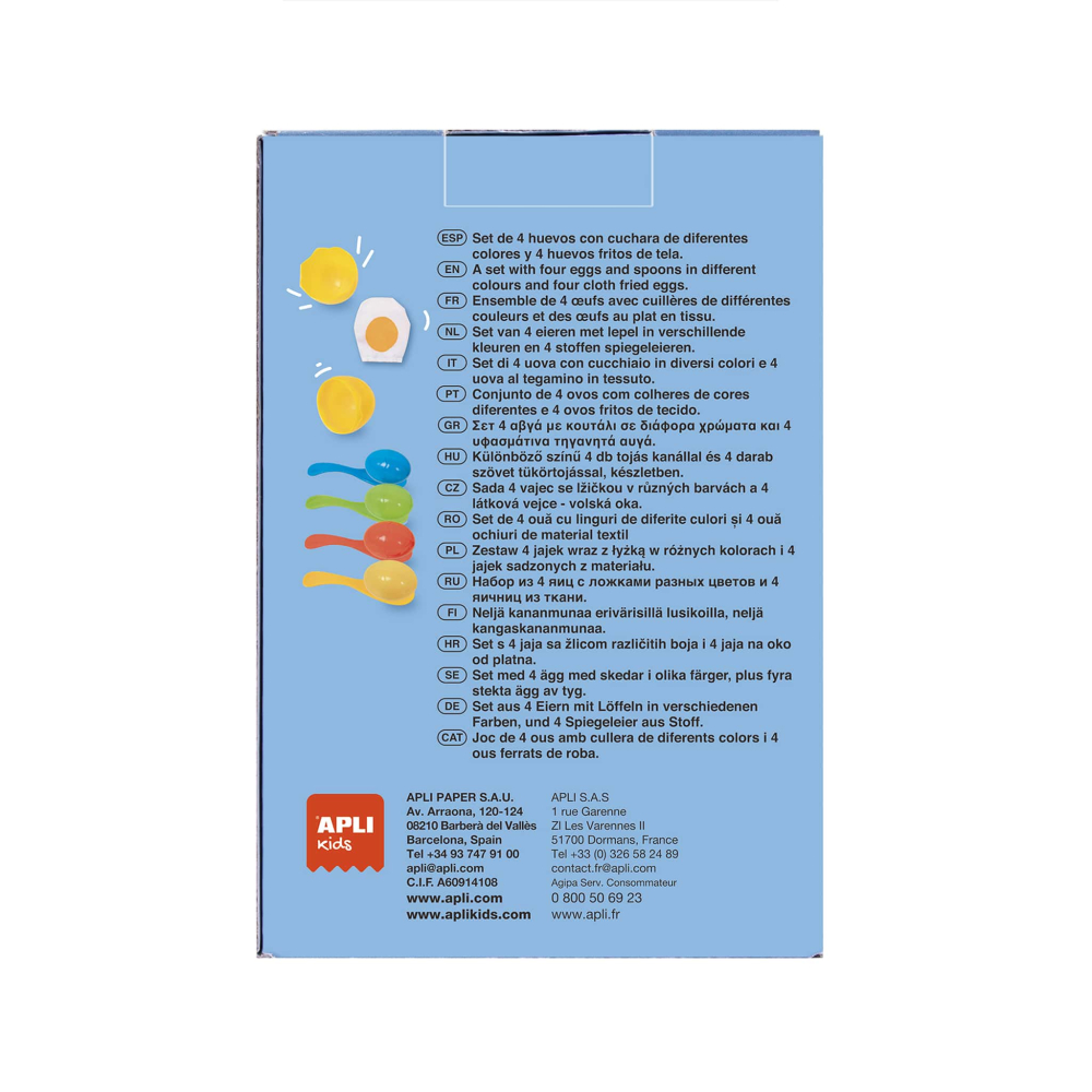 Joc de echilibru - Cursa cu oua, Apli Kids, +4 ani [2]