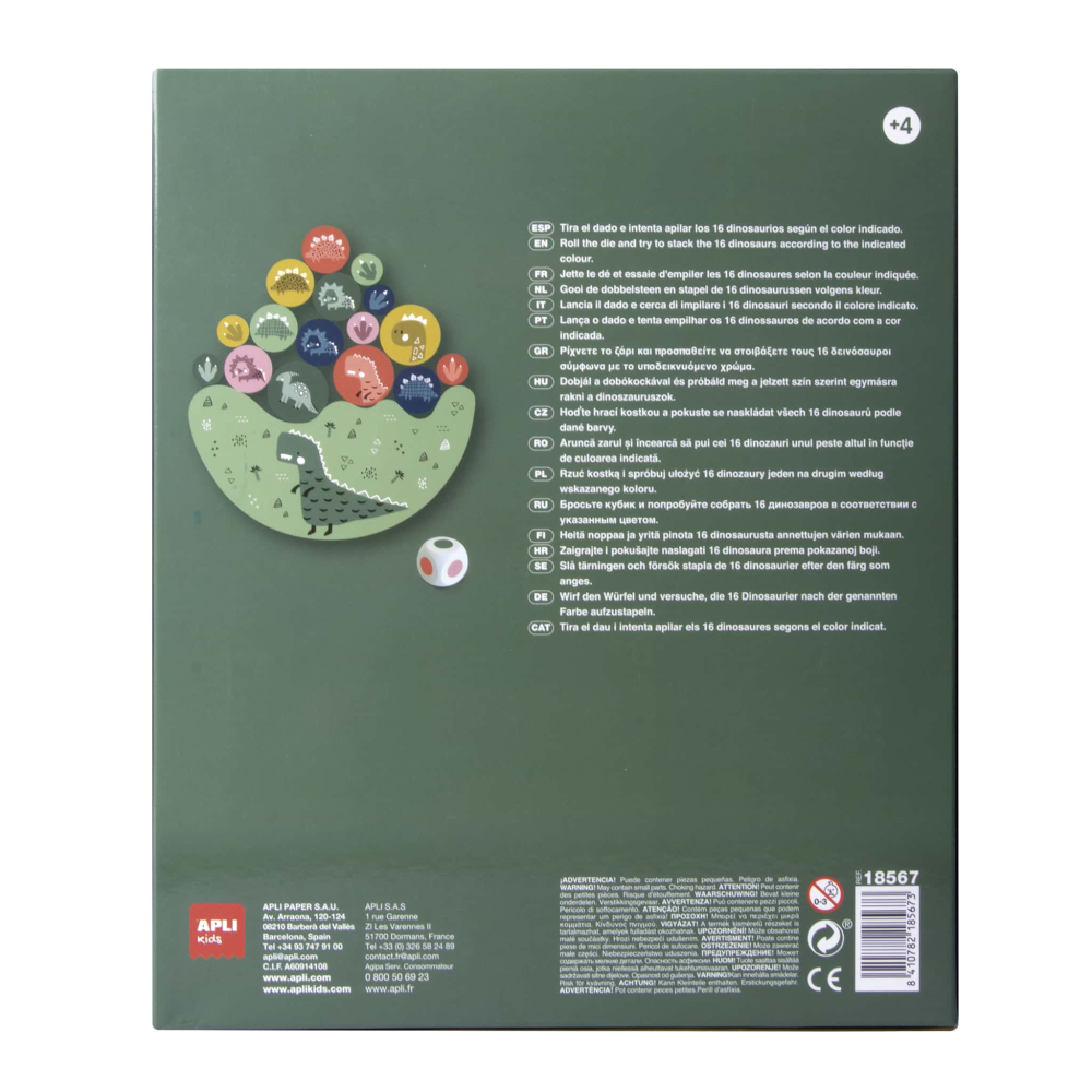 Joc de echilibru - Dinozauri [2]