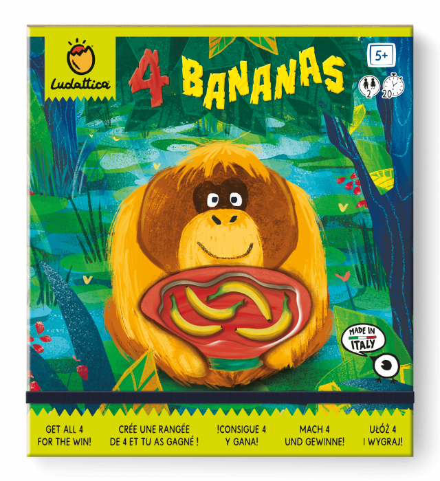 Joc de familie: 4 pe rand Banane, +5 ani [2]