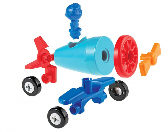 Joc de indemanare - 1, 2, 3 Hai sa construim, Learning Resources, 2-3 ani + [3]