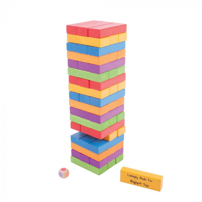 Joc de indemanare -Turnuletul instabil, BIGJIGS Toys, 2-3 ani + [3]