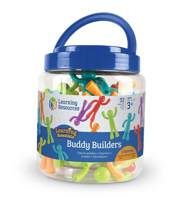 Joc de logica - Buddy Builders, Learning Resources, 2-3 ani + [6]