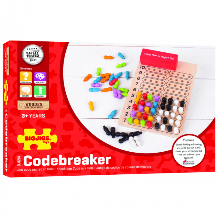 Joc de logica - Codebreaker, BIGJIGS Toys, 2-3 ani + [5]