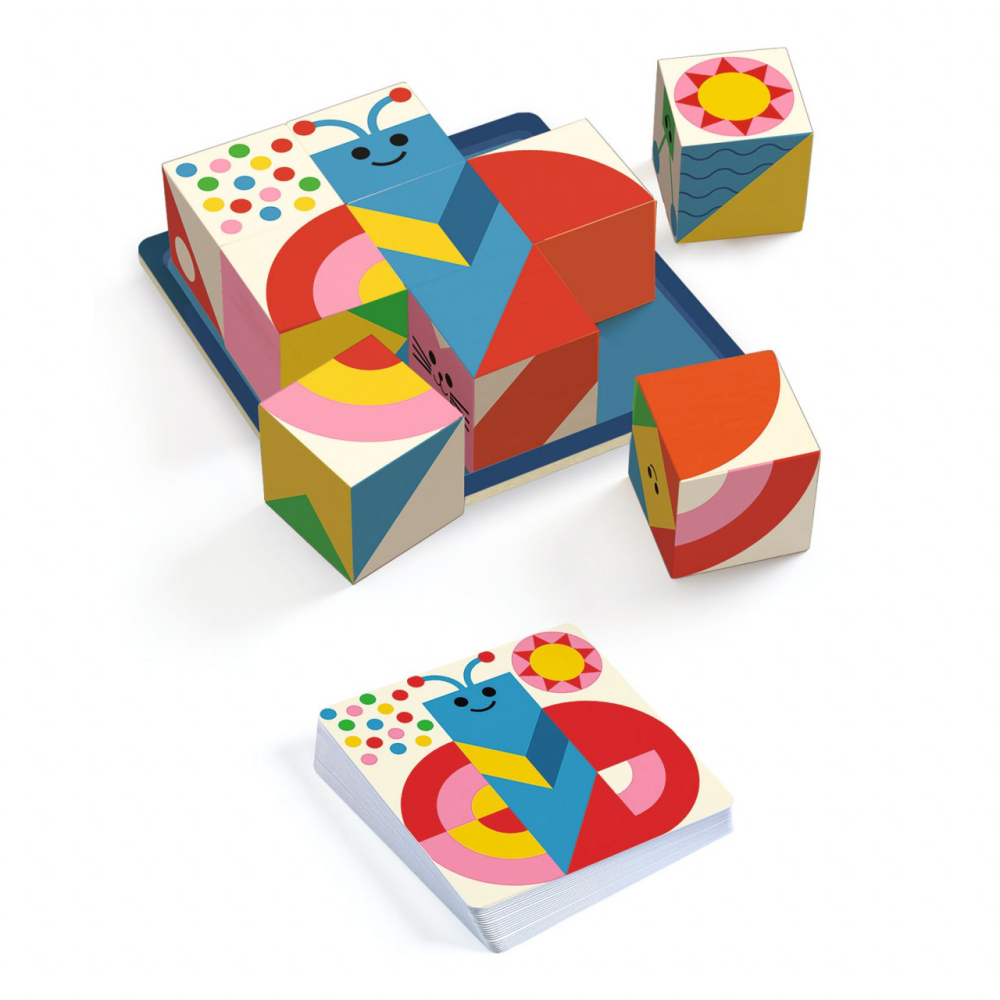 Joc de logica Cubologic 9 Djeco, 6-7 ani + [3]