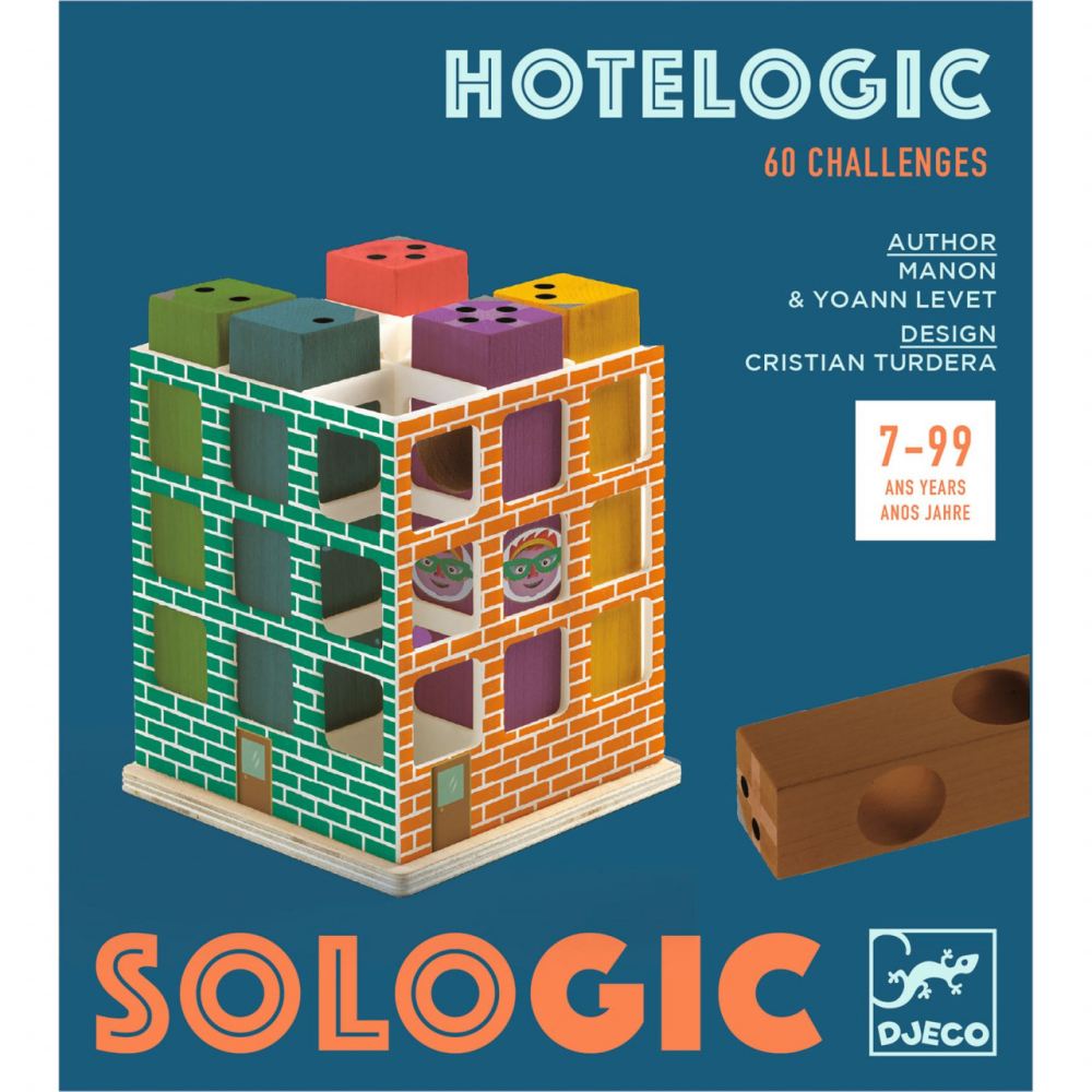 Joc de logica, Hotelogic, Djeco, 7 ani+ [3]