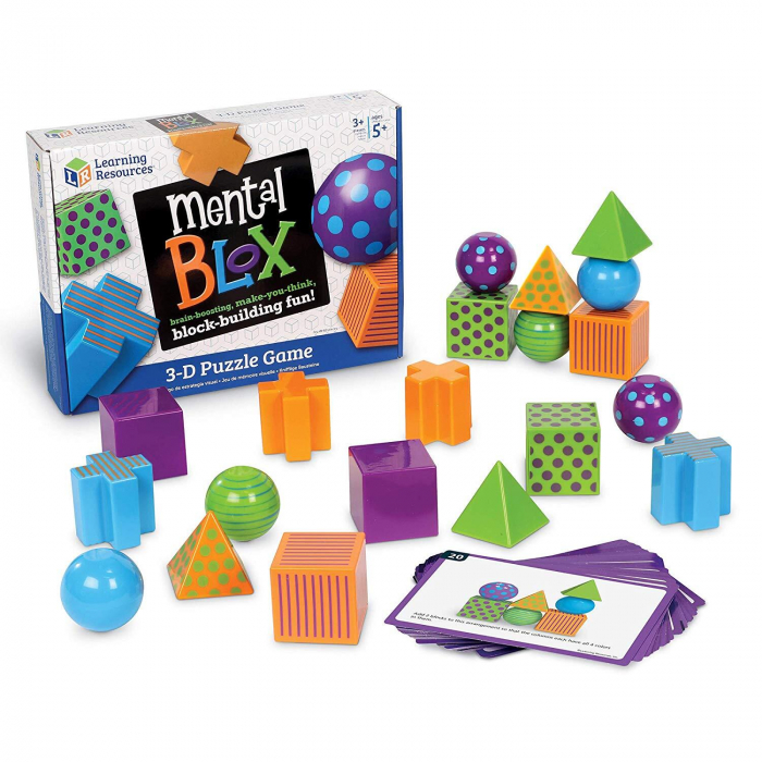 Joc de logica - Mental Blox, Learning Resources, 4-5 ani + [4]
