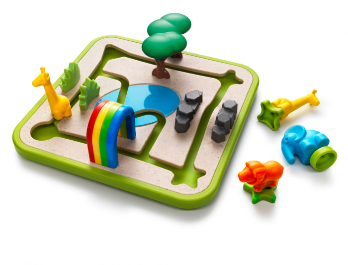 Smart Games - Safari Park Jr., joc de logica cu 60 de provocari, 3+ ani [3]