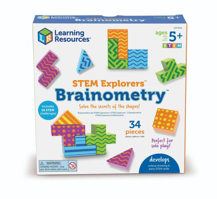 Joc de logica STEM - Brainometry™, Learning Resources, 4-5 ani + [5]
