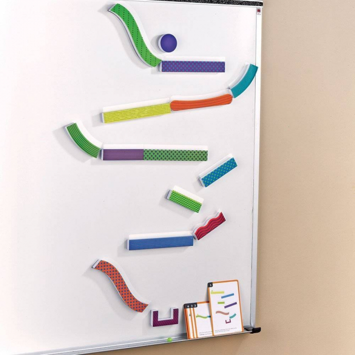 Joc de logica STEM - Tumble Trax, Learning Resources, 4-5 ani + [3]