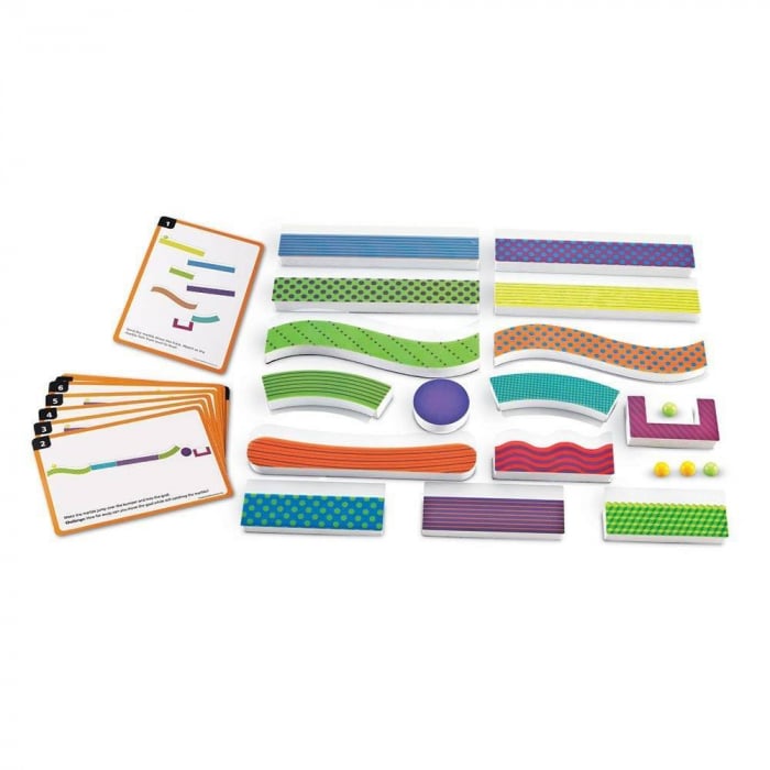 Joc de logica STEM - Tumble Trax, Learning Resources, 4-5 ani + [2]