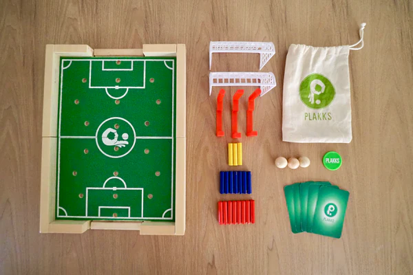 Joc de masa - mini fotbal, Plakks [6]