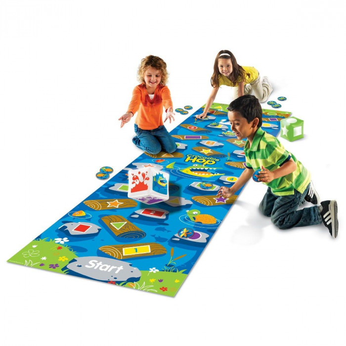 Joc de matematica - raul cu crocodili, Learning Resources, 2-3 ani + [3]