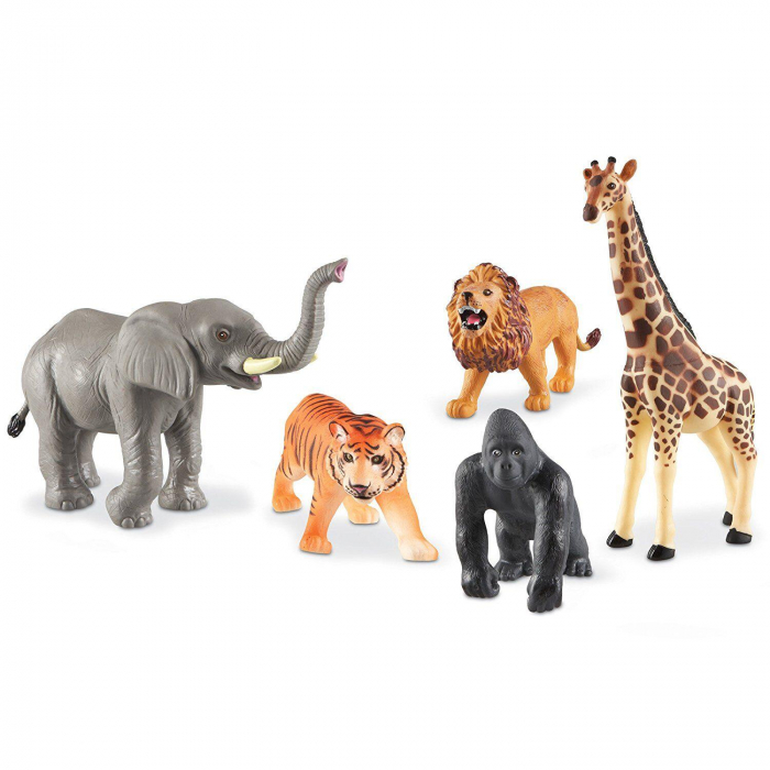 Joc de rol - Animalute din jungla, Learning Resources, 1-2 ani + [3]