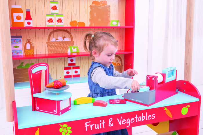 Joc de rol - Magazinul oraselului, BIGJIGS Toys, 2-3 ani + [8]