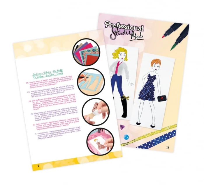 Joc de rol Studio profesional de design, BUKI France, 6-7 ani + [5]