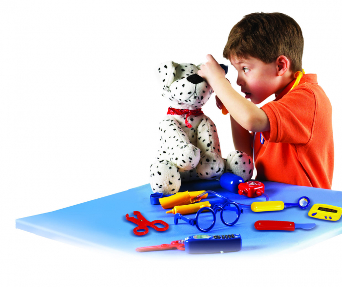 Joc de rol - trusa micului medic, Learning Resources, 2-3 ani + [4]