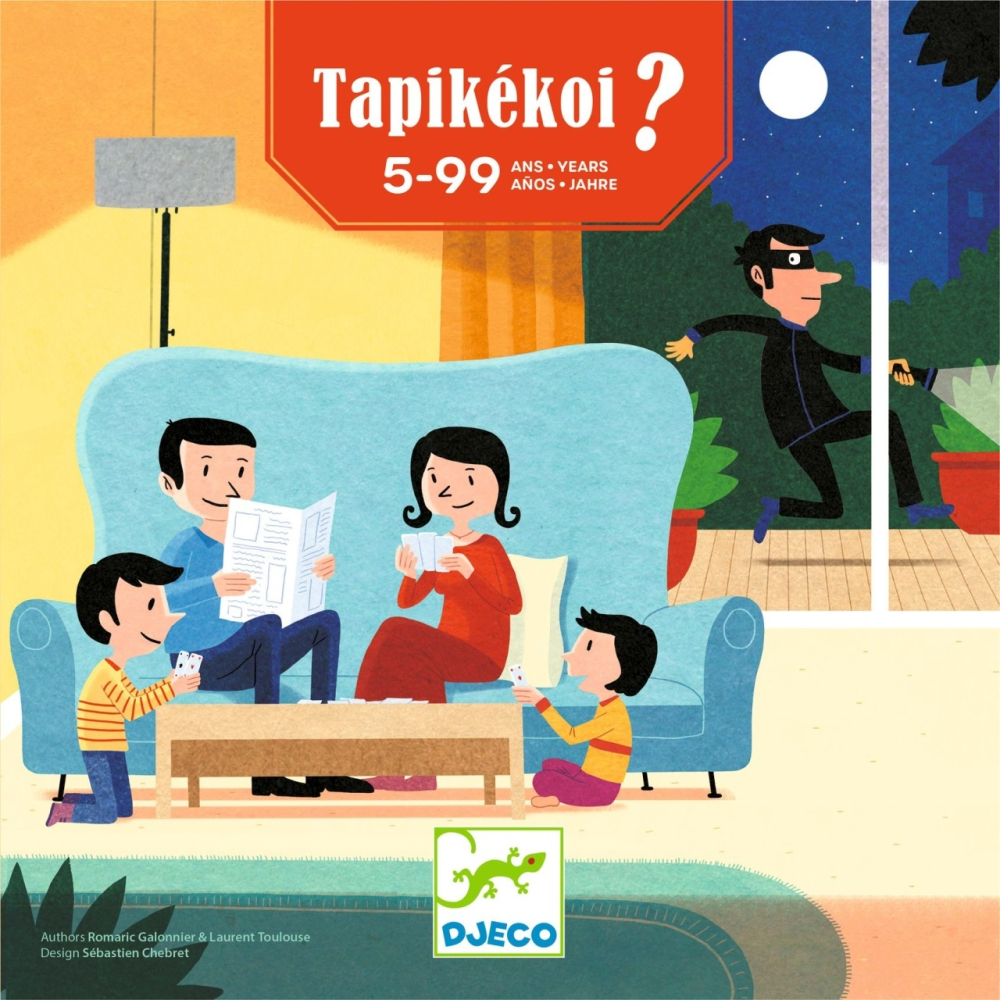Joc de societate Djeco-Tapikekoi, Ce lipseste din casa?, 2-3 ani + [3]