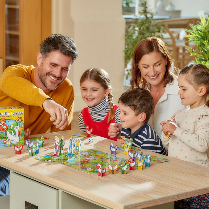 Joc de societate Gaste in Libertate GOOSE ON THE LOOSE, Orchard Toys, 4-5 ani + [5]