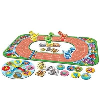 Joc de societate Intrecerea dinozaurilor Dinosaur Race, Orchard Toys, 2-3 ani + [3]