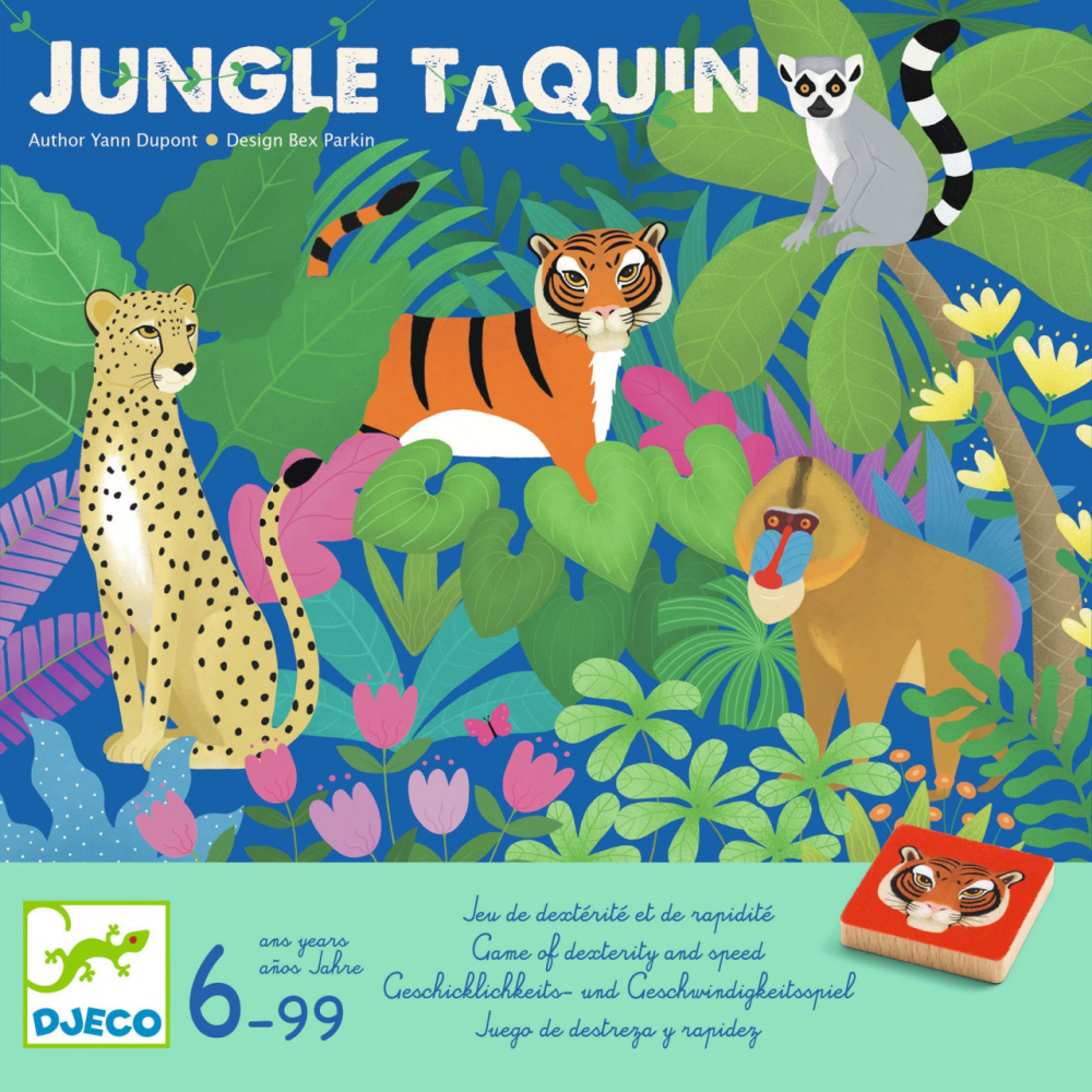 Joc de societate Jungle taquin, Djeco, 6 ani+ [3]