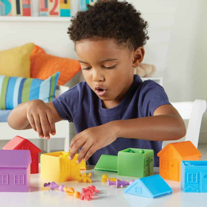 Joc de sortare - Oraselul vesel, Learning Resources, 2-3 ani + [6]