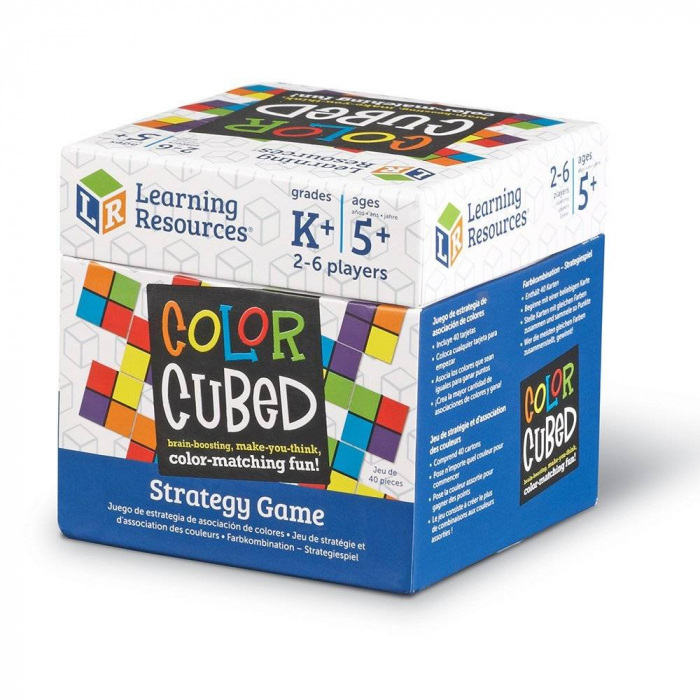 Joc de strategie - Cubul culorilor, Learning Resources, 4-5 ani + [3]