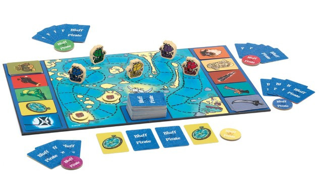 Joc de strategie Djeco, Bluff pirat, 6-7 ani + [3]