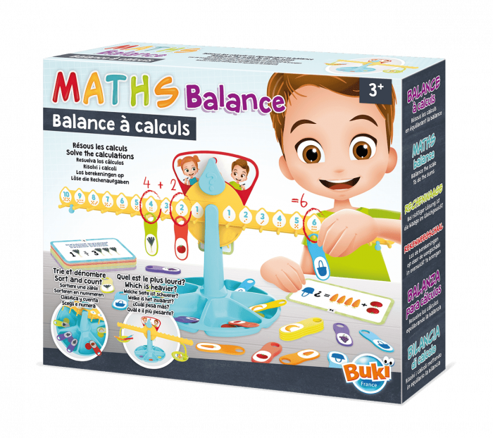 Joc educativ Balanta Numerica, BUKI France, 2-3 ani + [2]