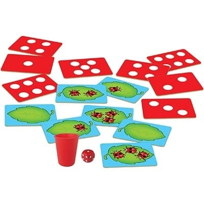 Joc educativ Buburuzele LADYBIRDS, Orchard Toys, 2-3 ani + [2]