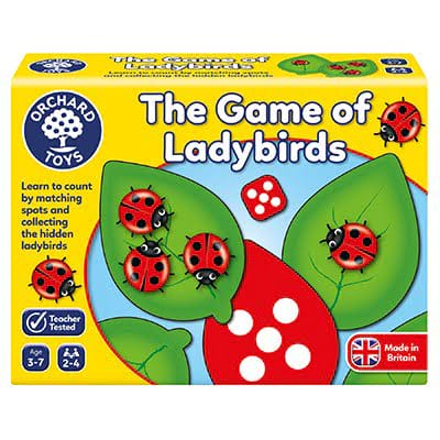 Joc educativ Buburuzele LADYBIRDS, Orchard Toys, 2-3 ani + [4]