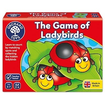 Joc educativ Buburuzele LADYBIRDS, Orchard Toys, 2-3 ani + [3]
