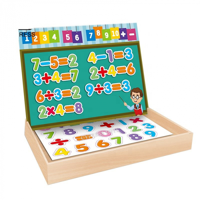 Joc Educativ cu Tabla Magnetica si de Desenat - Cifre Magnetice, Cypress Toys, 3 ani+ [2]