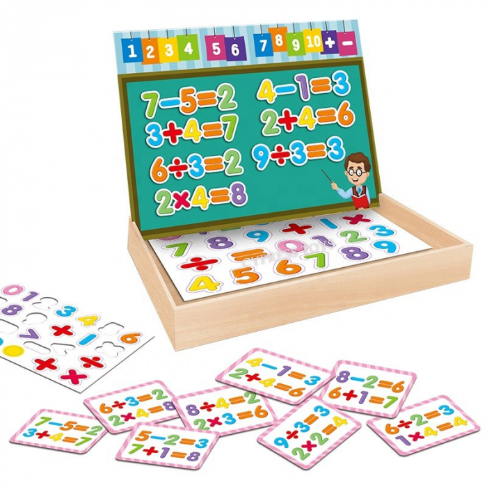 Joc Educativ cu Tabla Magnetica si de Desenat - Cifre Magnetice, Cypress Toys, 3 ani+ [3]