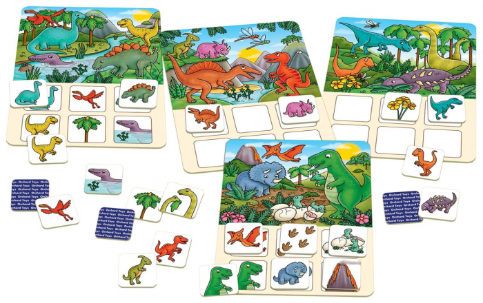 Joc educativ Dinozaur DINOSAUR LOTTO, Orchard Toys, 2-3 ani + [4]