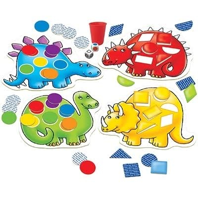 Joc educativ Dinozaurii cu pete DOTTY DINOSAURS, Orchard Toys, 2-3 ani + [3]