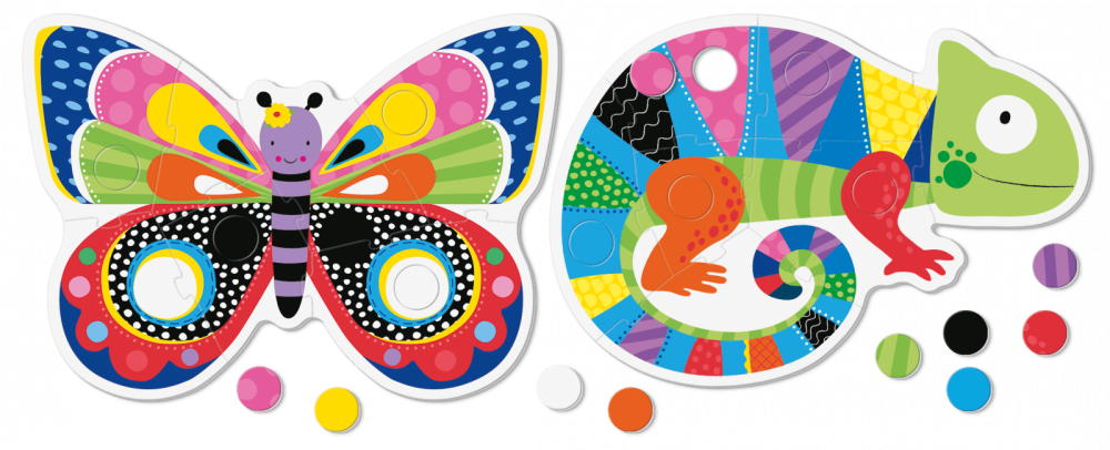 Joc educativ Dudu Primele mele culori, Ludattica, 2-3 ani + [2]