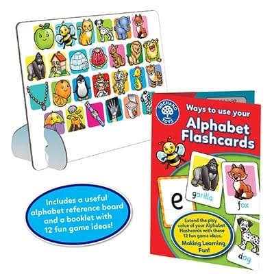 Joc educativ in limba engleza ALPHABET FLASHCARDS, Orchard Toys, 2-3 ani + [5]