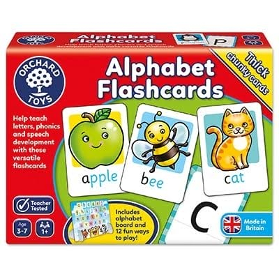 Joc educativ in limba engleza ALPHABET FLASHCARDS, Orchard Toys, 2-3 ani + [2]
