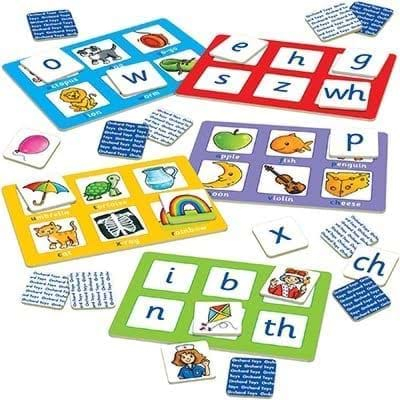 Joc educativ loto in limba engleza Alfabetul ALPHABET LOTTO, Orchard Toys, 2-3 ani + [2]