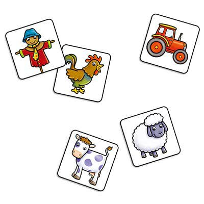 Joc educativ Loto OLD MACDONALD, Orchard Toys, 2-3 ani + [4]