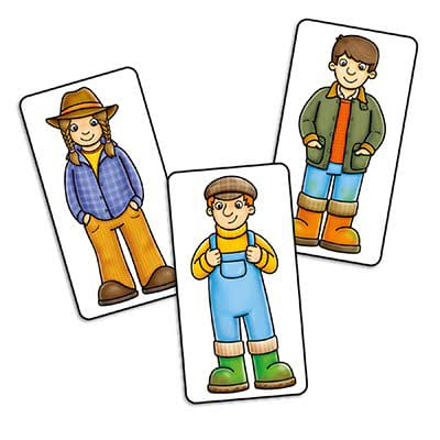 Joc educativ Loto OLD MACDONALD, Orchard Toys, 2-3 ani + [5]