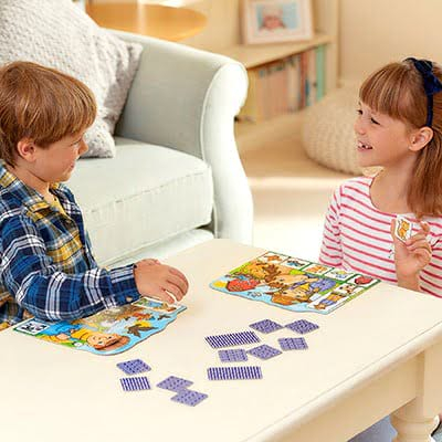 Joc educativ Loto OLD MACDONALD, Orchard Toys, 2-3 ani + [9]