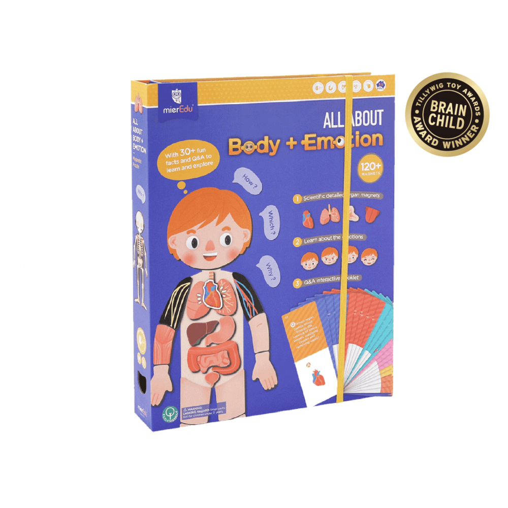 Joc educativ magnetic - Totul despre Corp si Emotii [1]