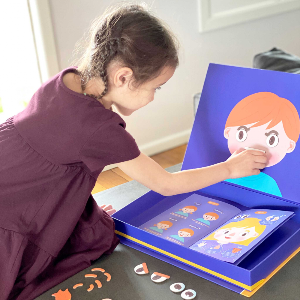 Joc educativ magnetic - Totul despre Corp si Emotii [4]