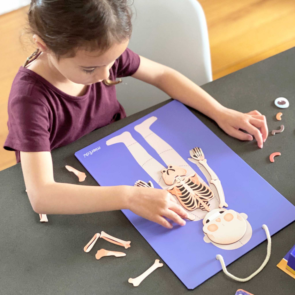 Joc educativ magnetic - Totul despre Corp si Emotii [3]