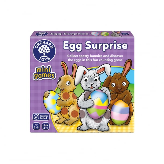 Joc educativ Oua cu Surprize EGG SURPRISE, Orchard Toys, 2-3 ani + [2]
