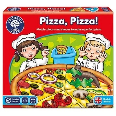 Joc educativ PIZZA PIZZA!, Orchard Toys, 2-3 ani + [2]