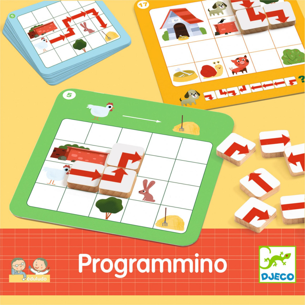 Joc educativ Programino Djeco, 4-5 ani + [2]
