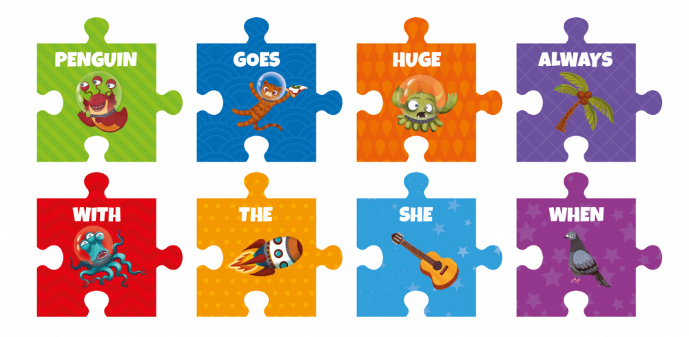 Joc educativ Smarty Puzzle- Star Words, CreativaMente, 6-7 ani + [2]
