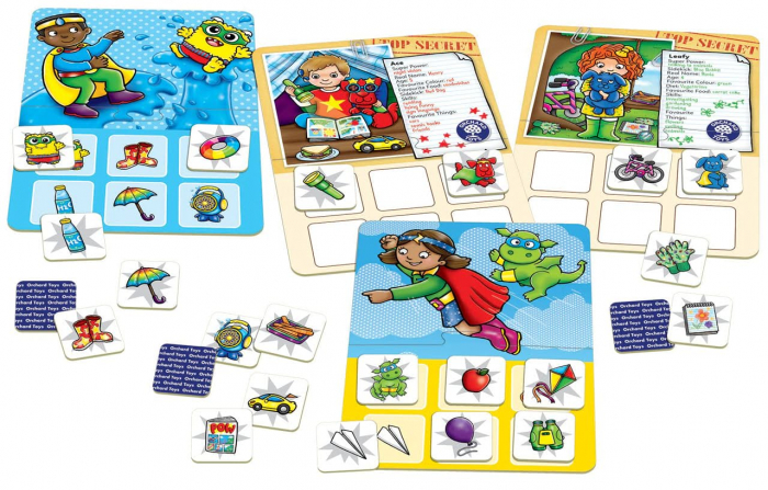 Joc educativ Supererou SUPERHERO LOTTO, Orchard Toys, 2-3 ani + [4]